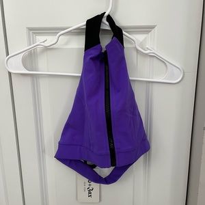Jo + Jax zip up bra top